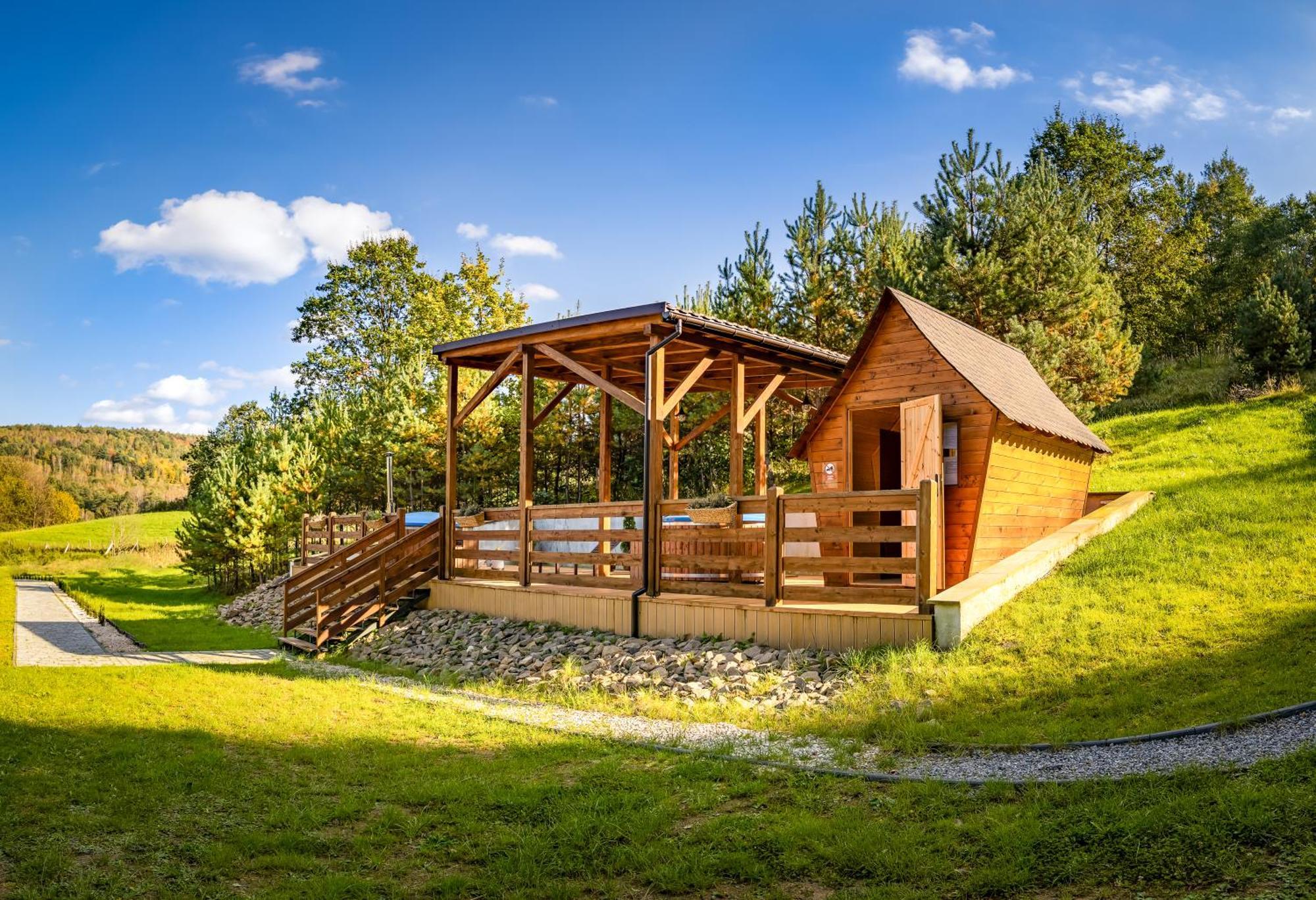 Glamping Pod Gwiazdami Pietrusza Wola Hotel Exterior foto